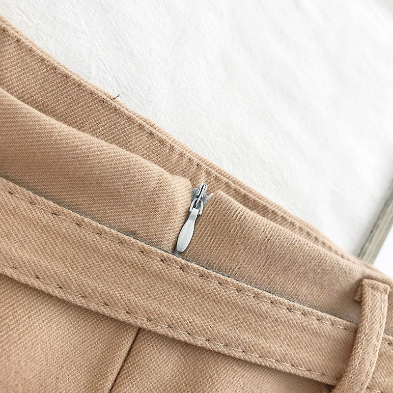 Saia Minimalist Belted A-Line