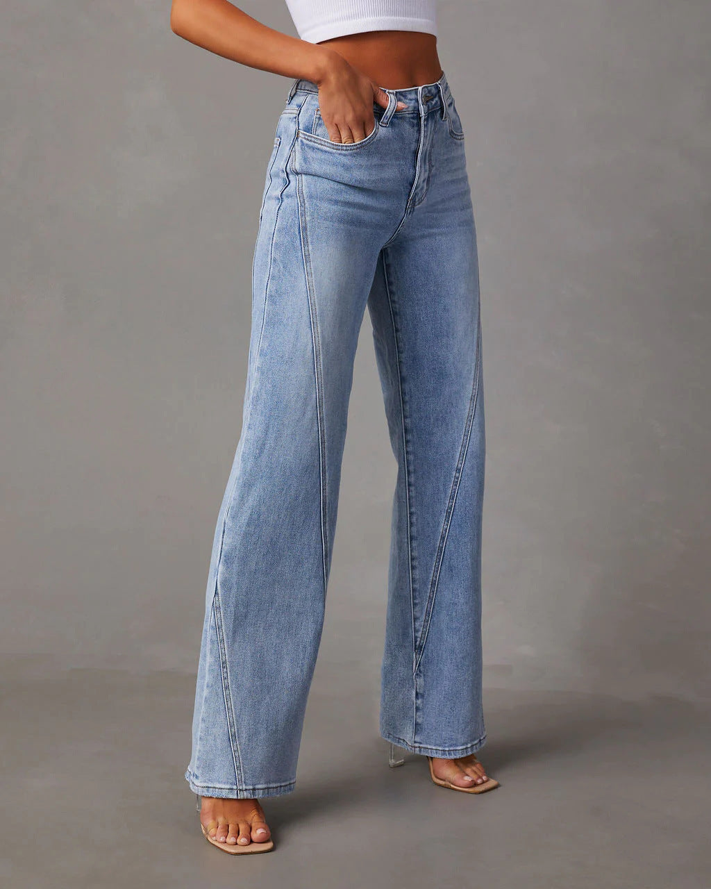 Jeans de Perna Larga