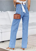 Jeans de Corte Reto Clássico
