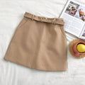 Saia Minimalist Belted A-Line