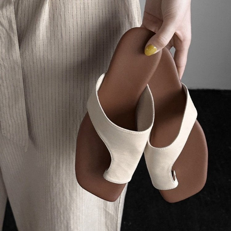 Sandália Slide Minimalist Knot