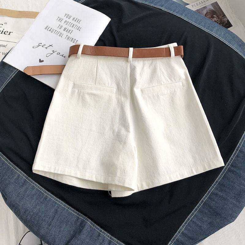 Calções Belted Apricot Chic