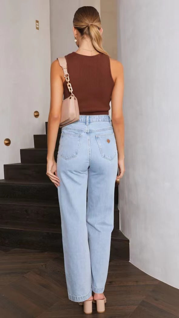 Top Knit Ribbed Celine