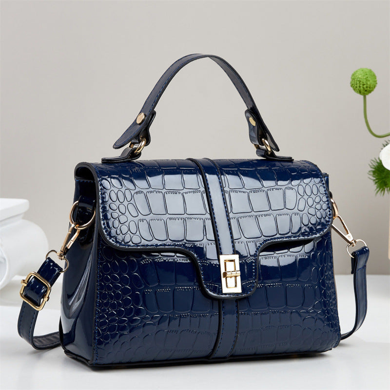 Mala  Efeito Croco Gloss