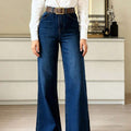 Denim Wide Leg Palazzo