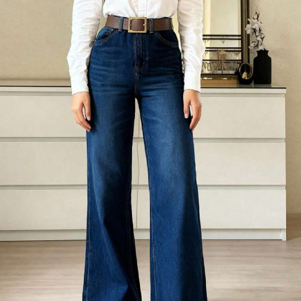 Denim Wide Leg Palazzo