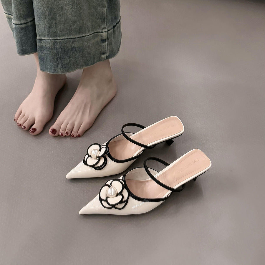 Mules French Camellia