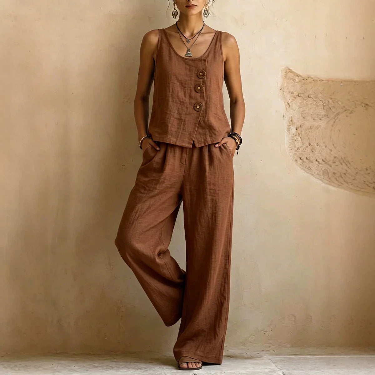 Conjunto Safari Chic Tailored