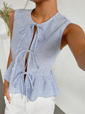 Top Peplum com Laços
