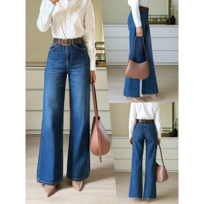 Denim Wide Leg Palazzo