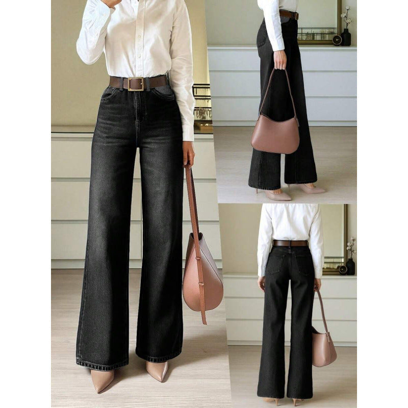 Denim Wide Leg Palazzo