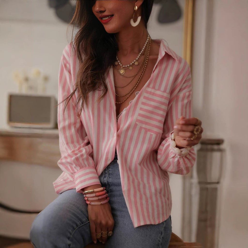 Camisa Listrada Soft