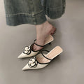 Mules French Camellia