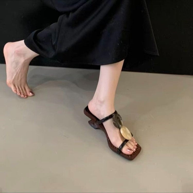Sandália French Niche Slide