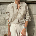 Camisa Striped Lazy Breeze