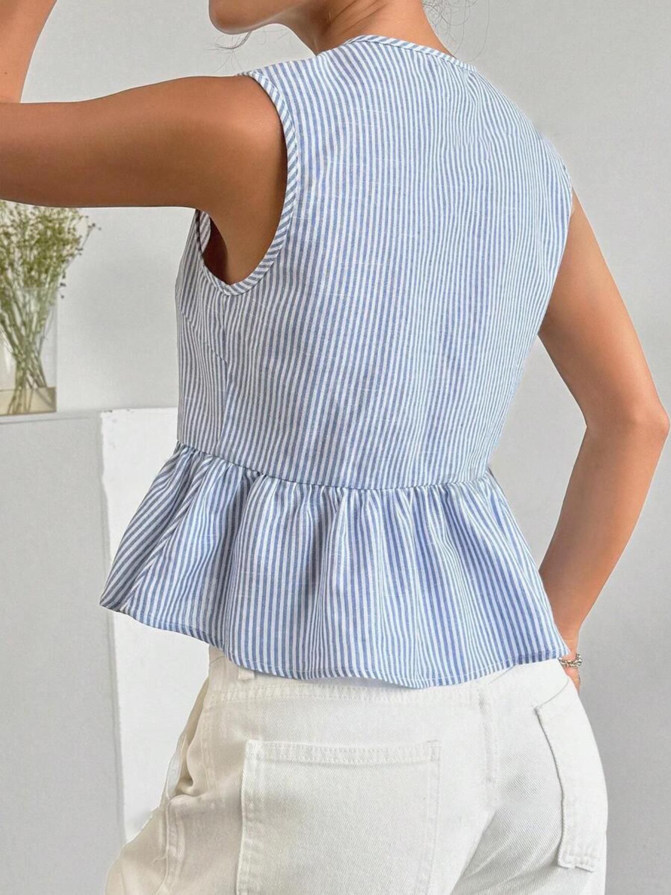 Top Peplum com Laços